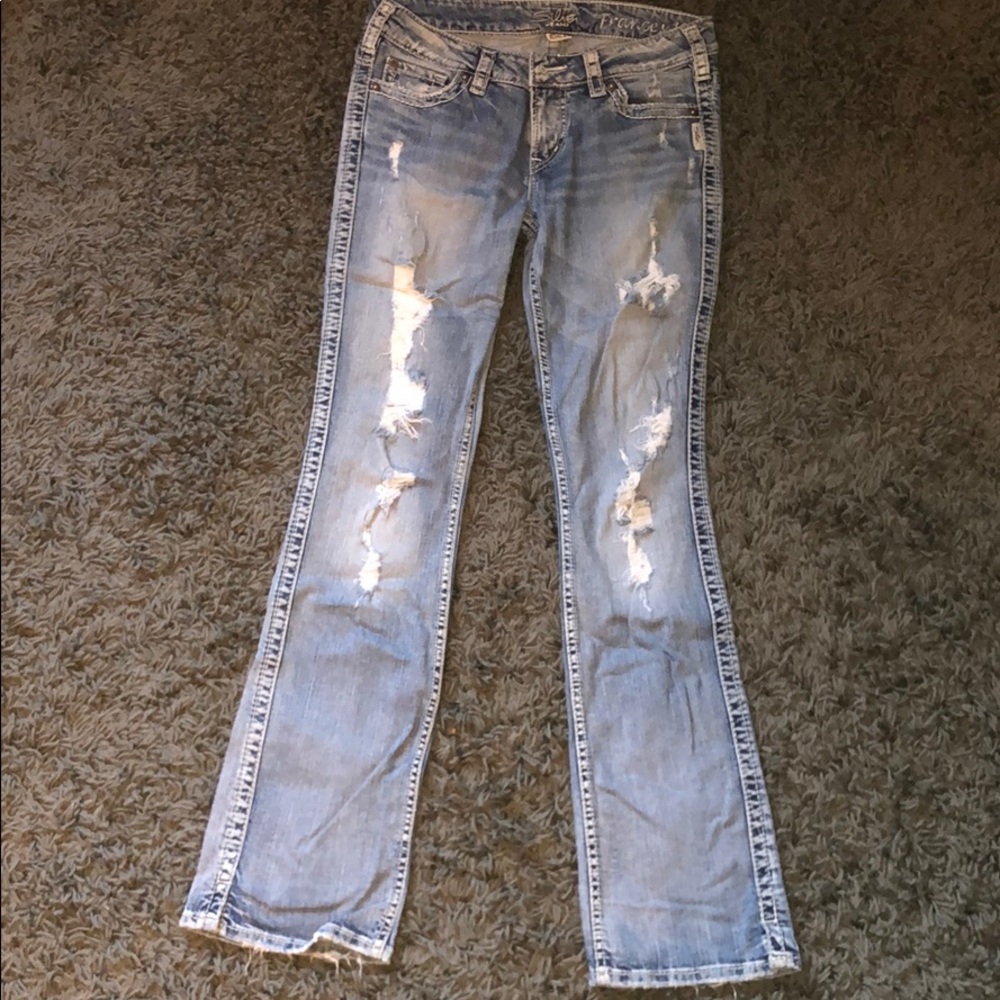Silver Jeans - Francis 18” - 28/33